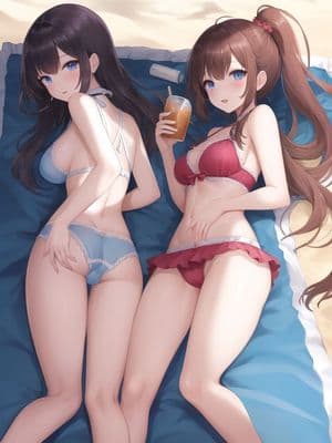 Two Girls Underwears Are puzzle preview