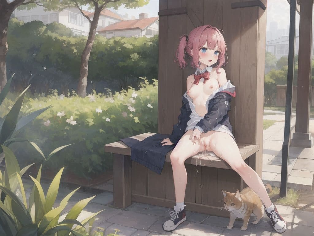 Hidden, touching me for the first time