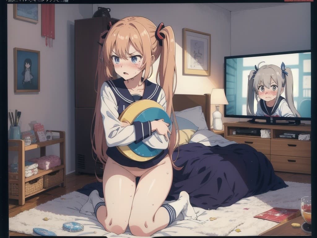 Young Japanese girl loses her panties before going to class