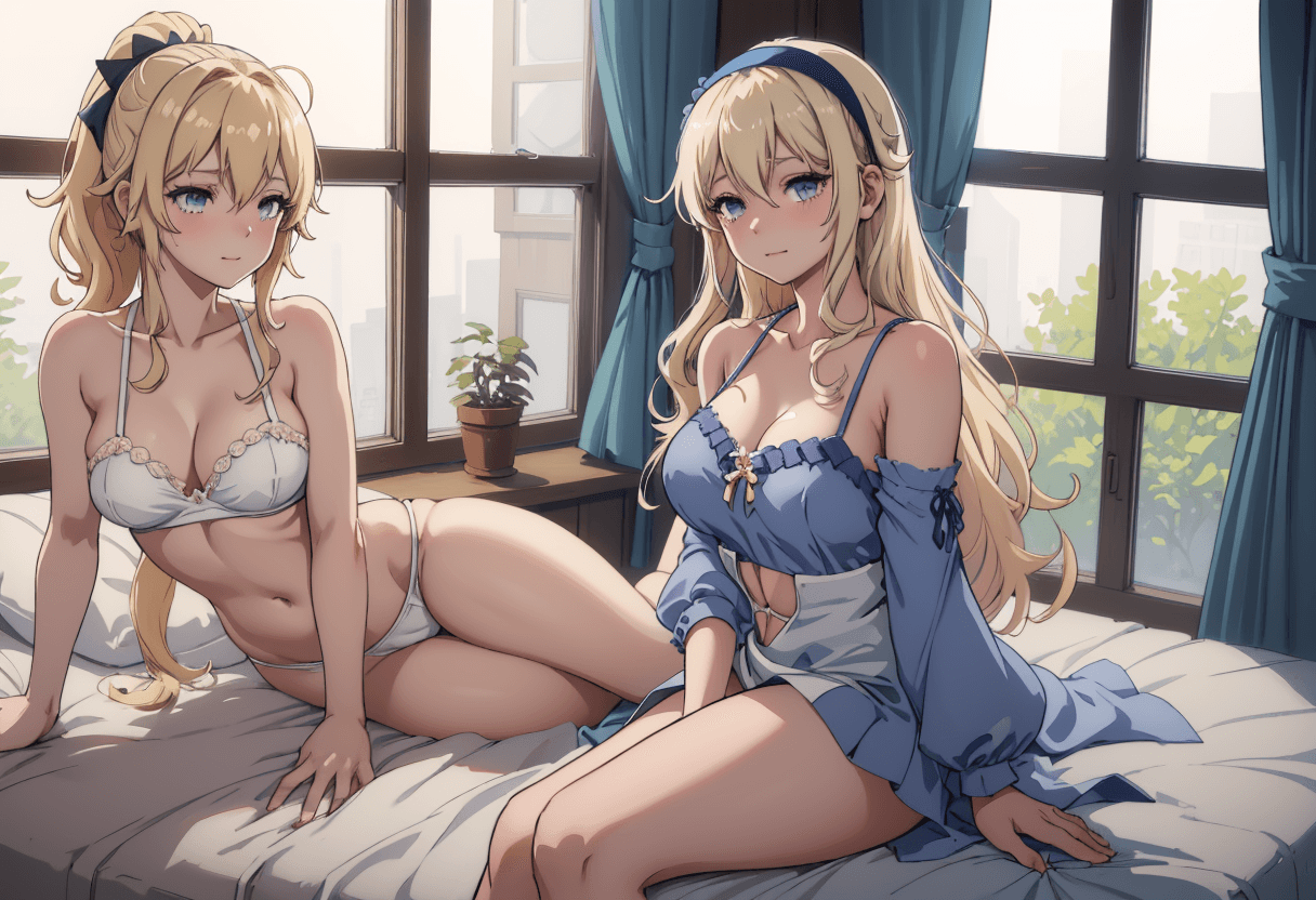 Ethereal Fantasy Waifu — Jigsaw Puzzle puzzle background