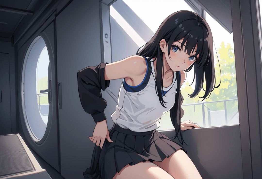 Seductive Anime Girl — Jigsaw Puzzle